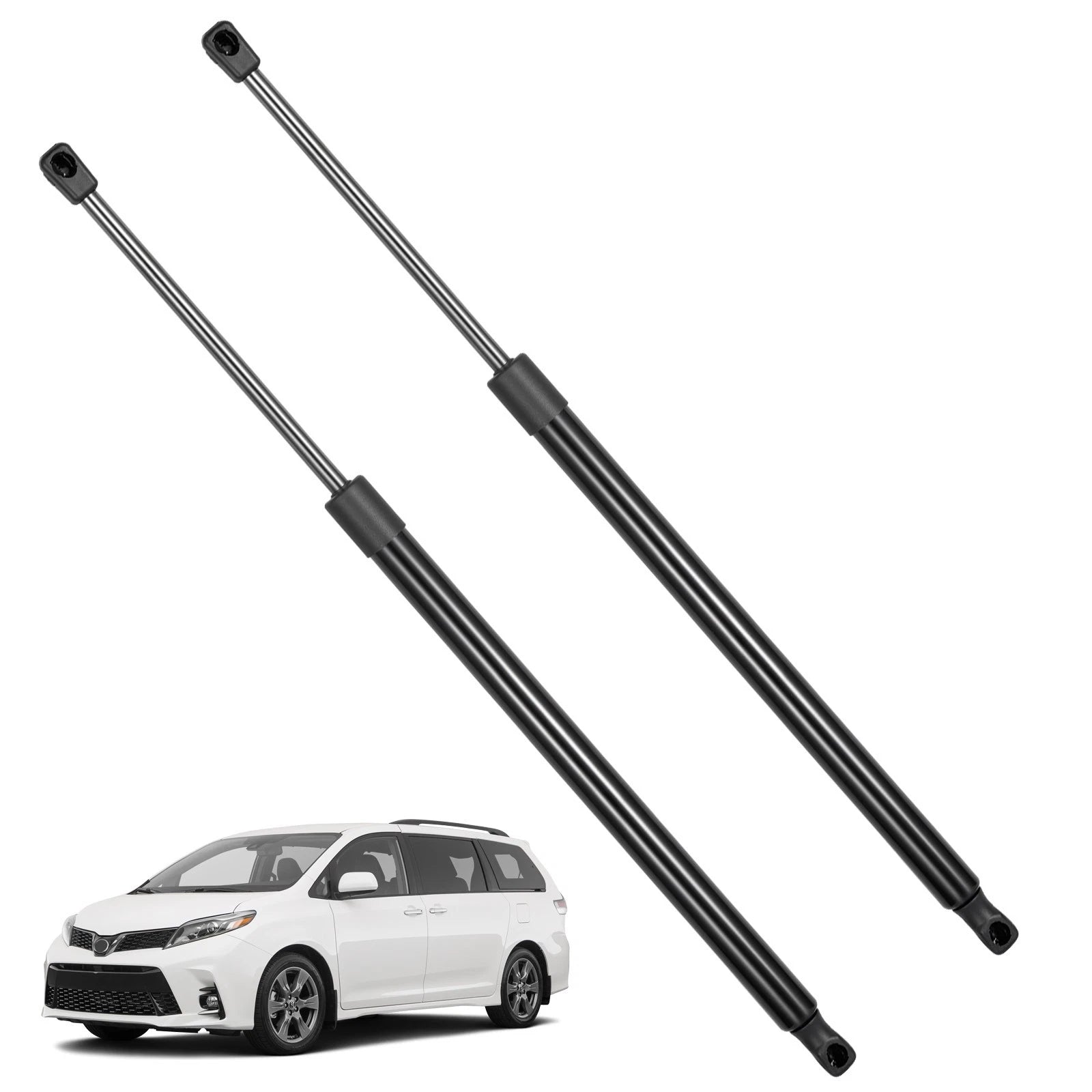 2x Rear Tailgate Lift Supports for Toyota Sienna (2011–2020)