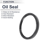 Set of 5 Oil Seal Ring 90x105x10mm for Rotary Shaft
