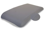 Leather Synthetic Console Armrest Cover for Dodge Dakota (2006–2010) Gray