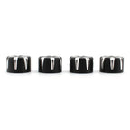 4 Pcs Aluminum Head Bolt Cover Caps for T120 Thruxton Scrambler (2016-2023)
