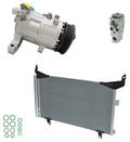 A C Compressor Kit With Condenser for Subaru Forester 2.5L (2021–2024)