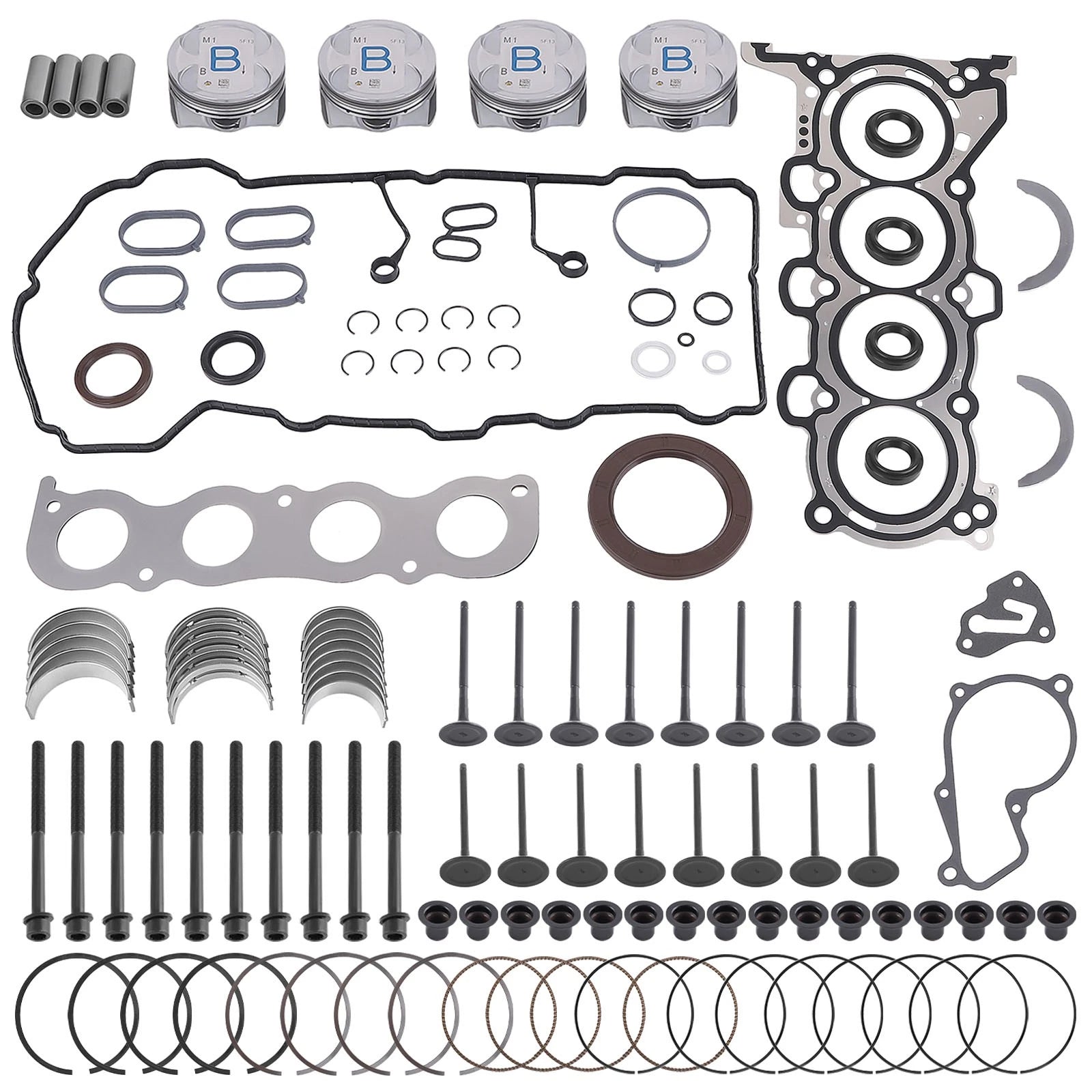 Engine Overhaul Gasket Kit for Hyundai Elantra MD (2010–2015) KIA G4NB 214432E000