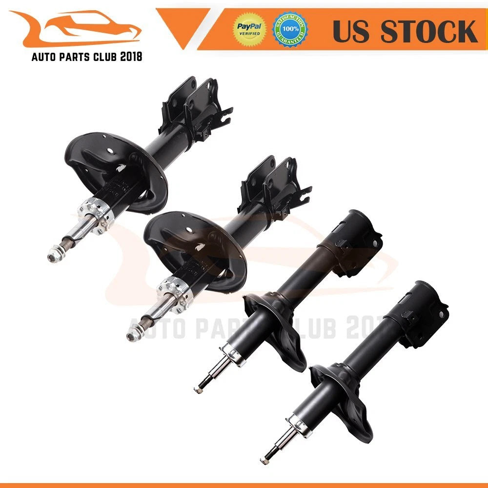 Set of 4 Front Rear Shocks Struts for Hyundai Tucson Kia Sportage (2005–2010)