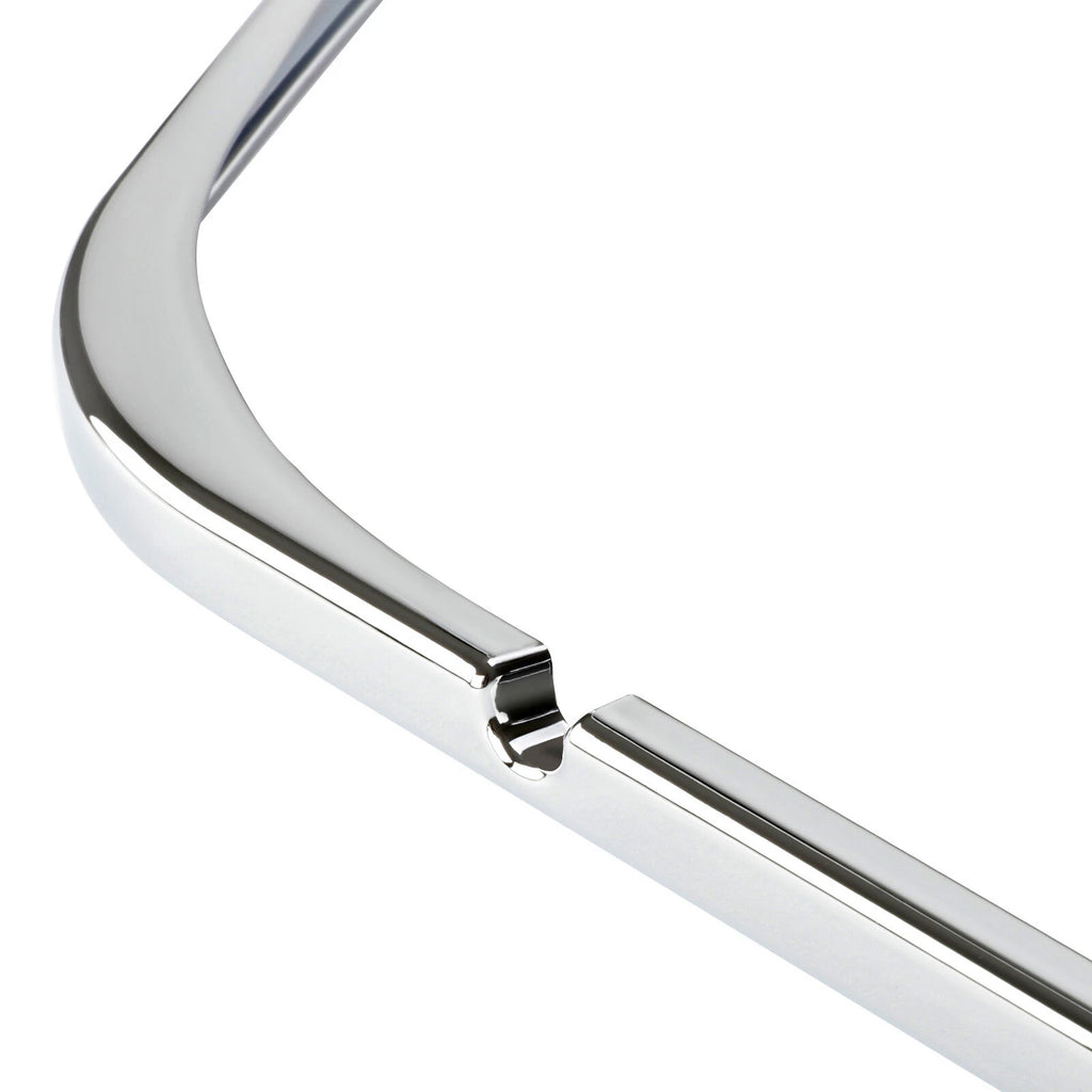 Chrome Headlight Bezel Cover Trim Pair for Peterbilt 375 385