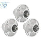 Set of 3 Spindles for Hustler SD SDX 36 42 48 54 60 Inch Deck