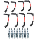 Ignition Wire Set & ACDelco Rapidfire Spark Plugs Kit for Cadillac V8