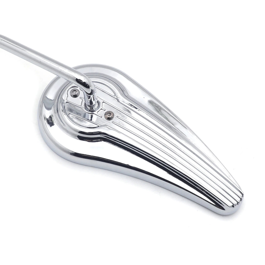 Chromed Custom Aluminum Mirrors for Harley Sportster FXE FXSB FXWG (1971–2023)