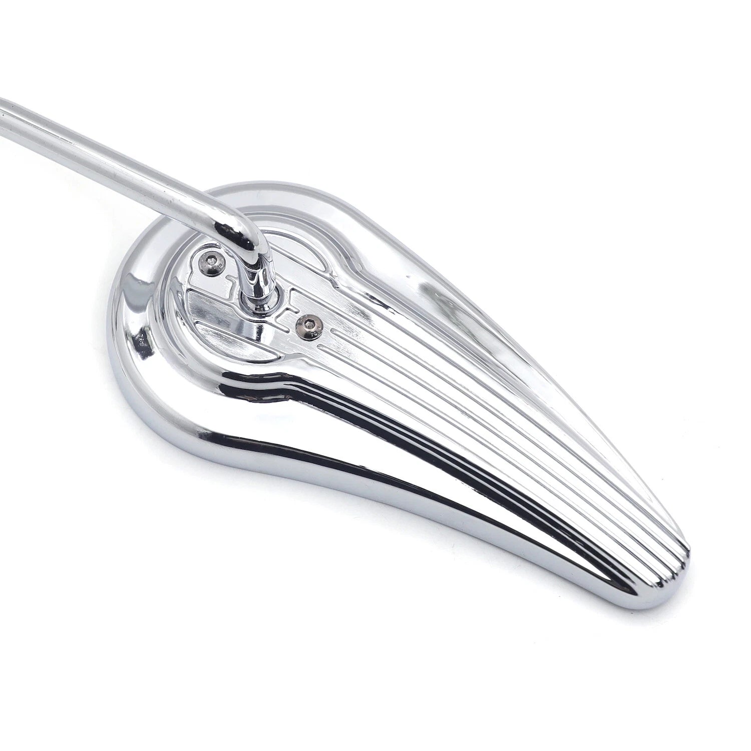 Chromed Custom Aluminum Mirrors for Harley Sportster FXE FXSB FXWG (1971–2023)