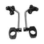 Universal Motorcycle Windshield Mounting Hardware Kit for 25mm Bars