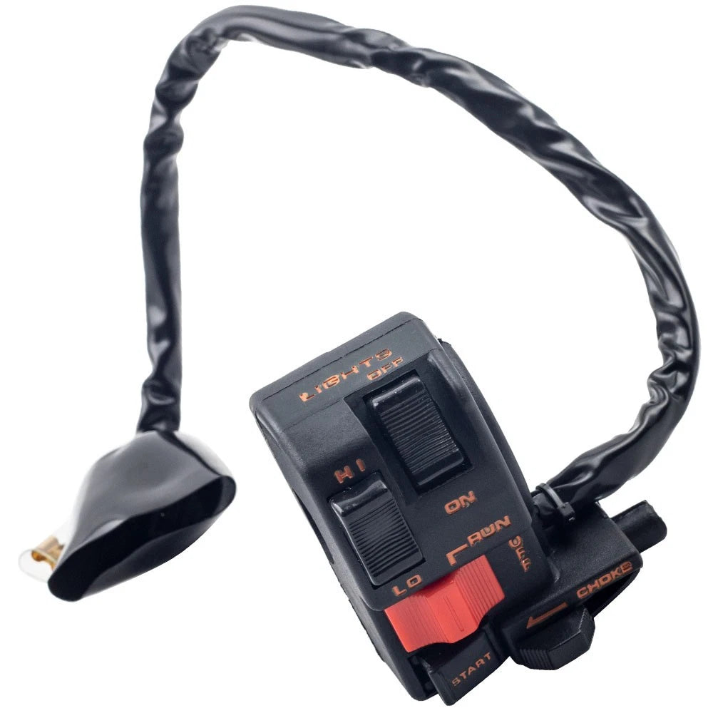 L/H Switch Start/Stop/Hi/Low/Choke for Honda ATC250 ATC250SX (1985–1987)