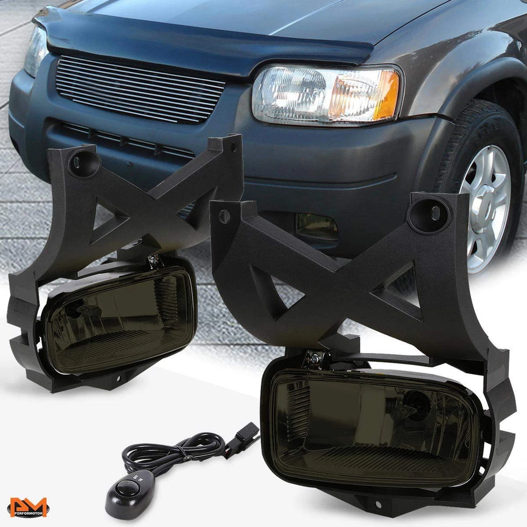 Fog Lights with Switch for Ford Escape (2001–2004) - Smoke Lens