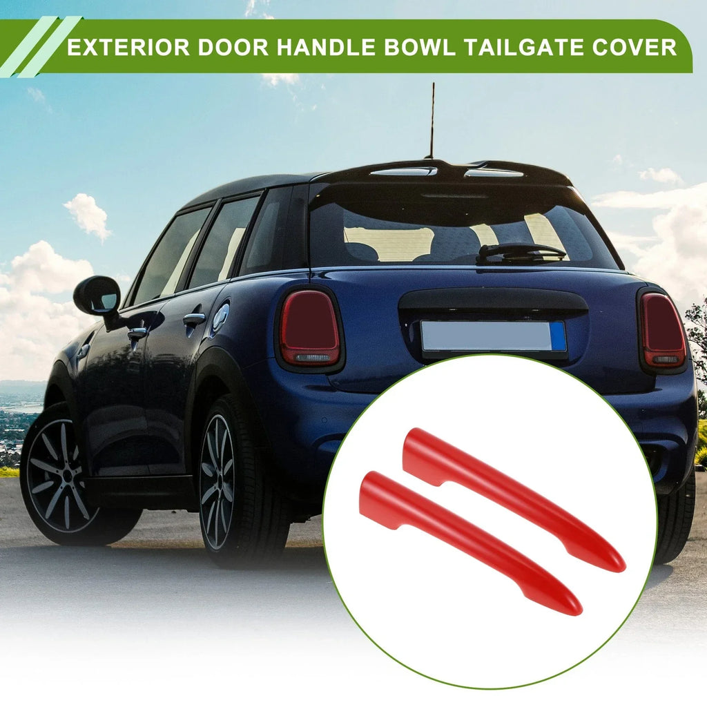 Tailgate Handle Cover for BMW Mini Cooper F54 Clubman Red
