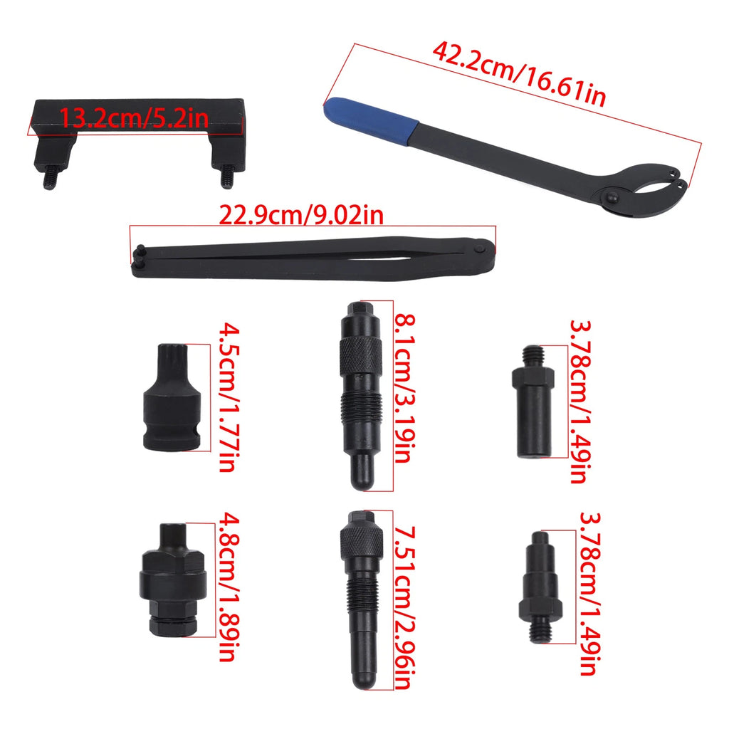 Camshaft Timing Locking Tool Kit for Audi V6/VW 2.0/2.8/3.0T (2000–2023)