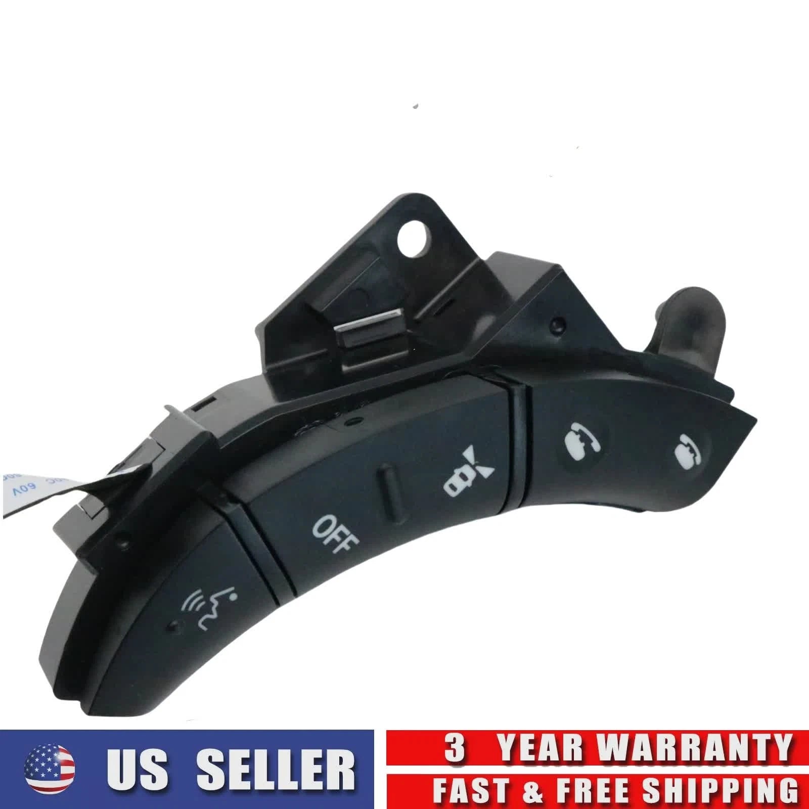Steering Wheel Audio Volume Control Switch Set of 2 for Toyota Highlander (2003–2007)