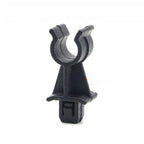 2X Black Plastic Hood Prop-Rod Support Clamp Grommet Clips for Nissan