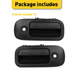 Set of 2 Outside Front Door Handles for 1996–2009 Chevy Express GMC Savana