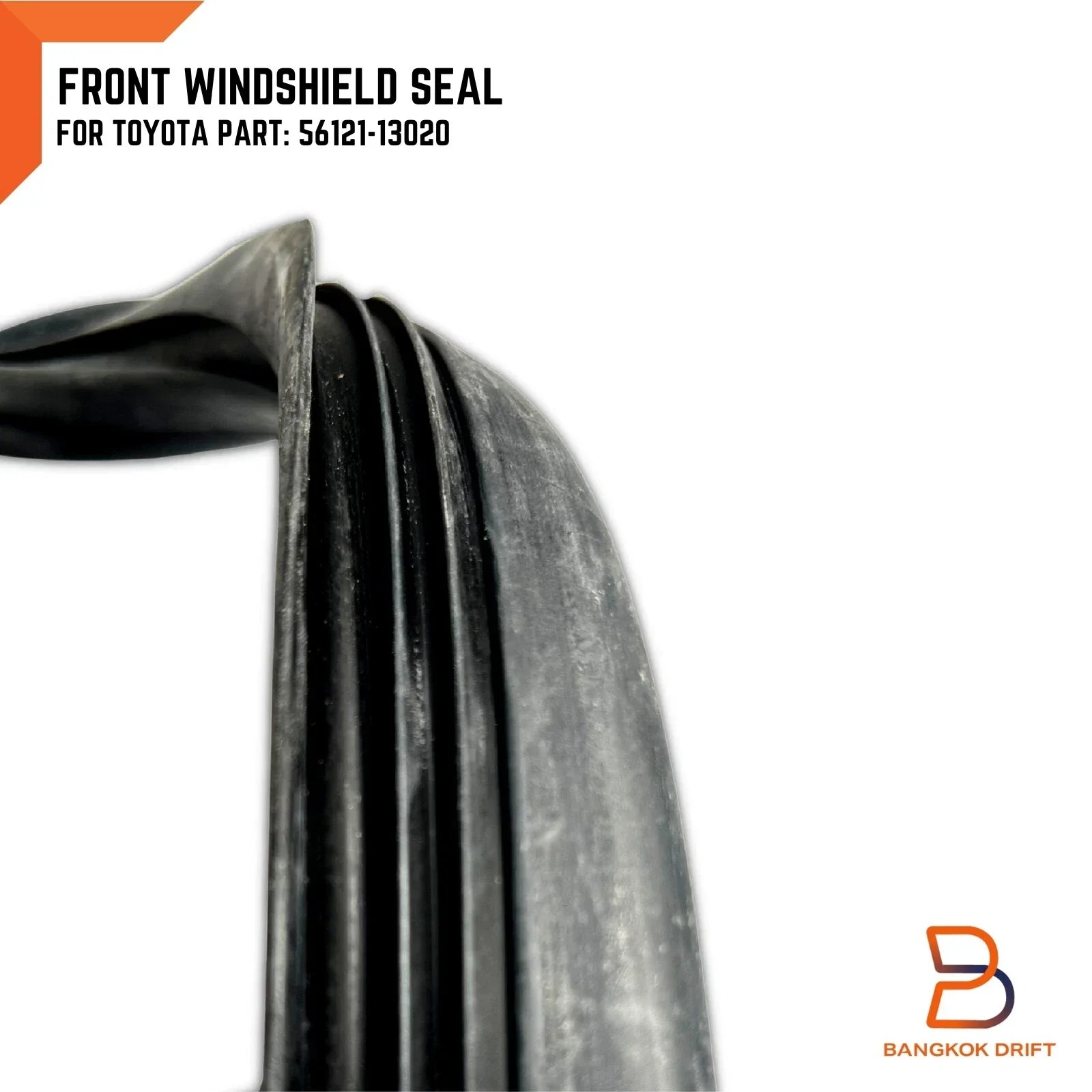 Front Windshield Weatherstrip Seal for Toyota Corolla (1974-1979)