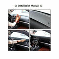 Non-Slip DashMat for Tesla Model 3 2017-2022 Dashboard Cover Black