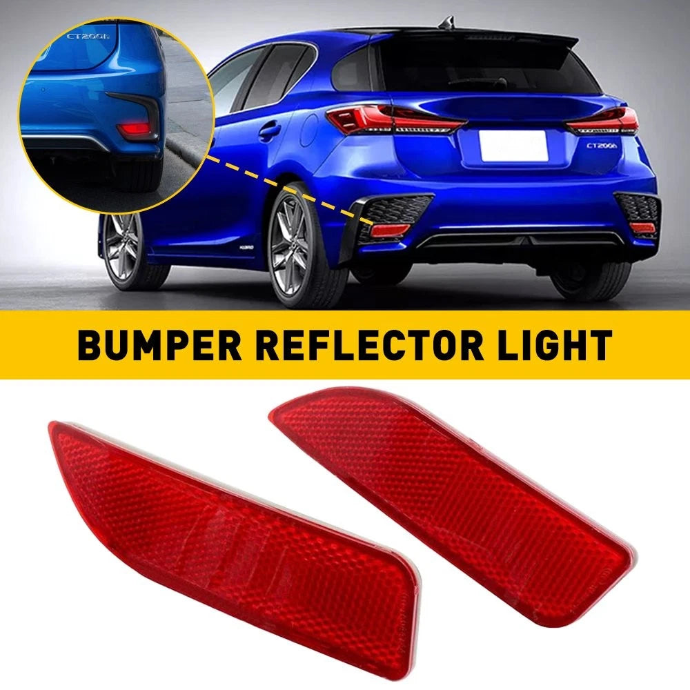 LED Rear Bumper Reflector Brake Lights for Toyota Corolla (2011–2013) PY