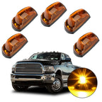 5X Yellow LED Cab Marker Lights for Ford F250 F350 (2017–2019)