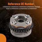 4X Engine Timing Camshaft Adjuster for Mercedes-Benz E550 (2012) A2780501547
