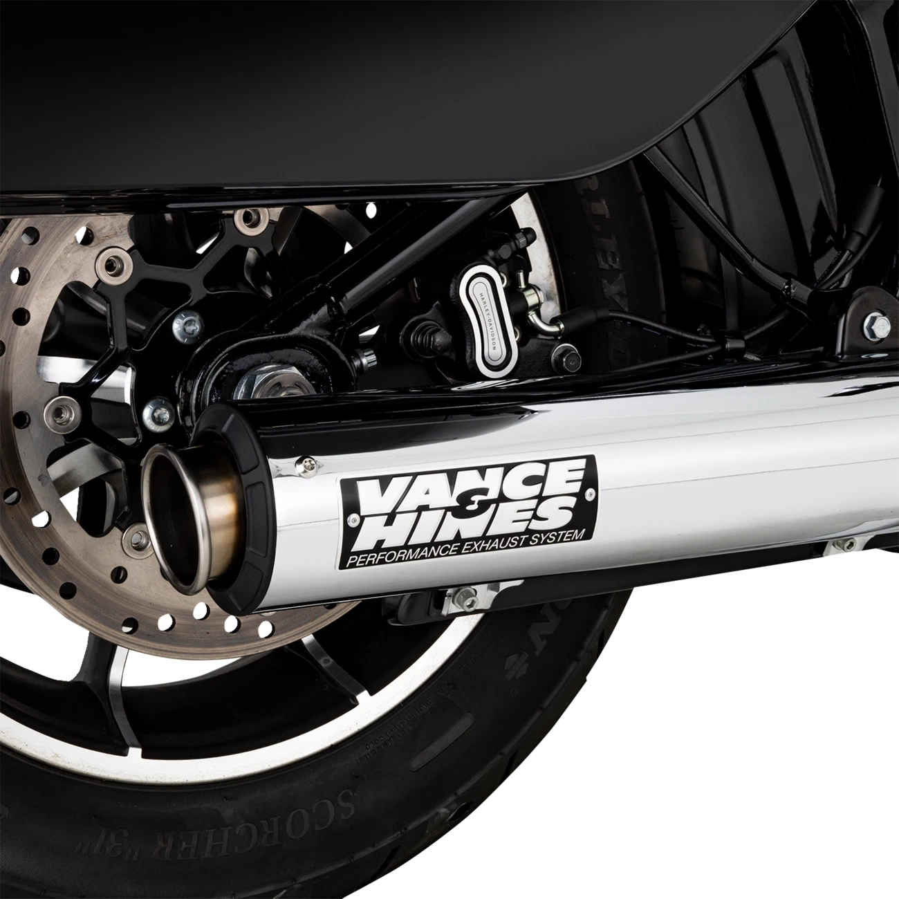 Vance & Hines Supersport Slip-On Muffler - Chrome for Motorcycle