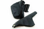 Manual & E Brake Boot Set for VW Jetta Vento MK4 (1999–2004) Beige Stitch
