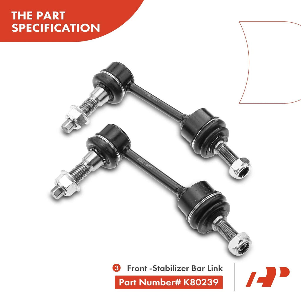 6X Front Upper Control Arm Sway Bar for Ford Expedition (2003-2005)