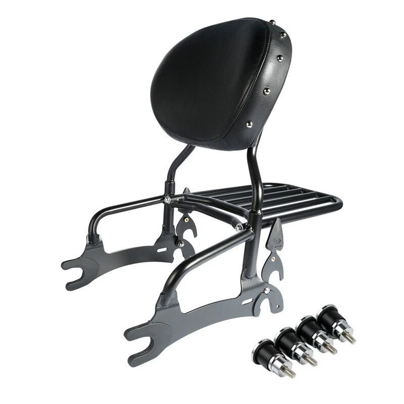 Sissy Bar Rack Mount Spools for Indian Chieftain Dark Horse (2014–2022)
