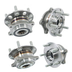 Set of 4 Wheel Bearing Hubs for Hyundai Tucson Kia Sportage (2017–2020)