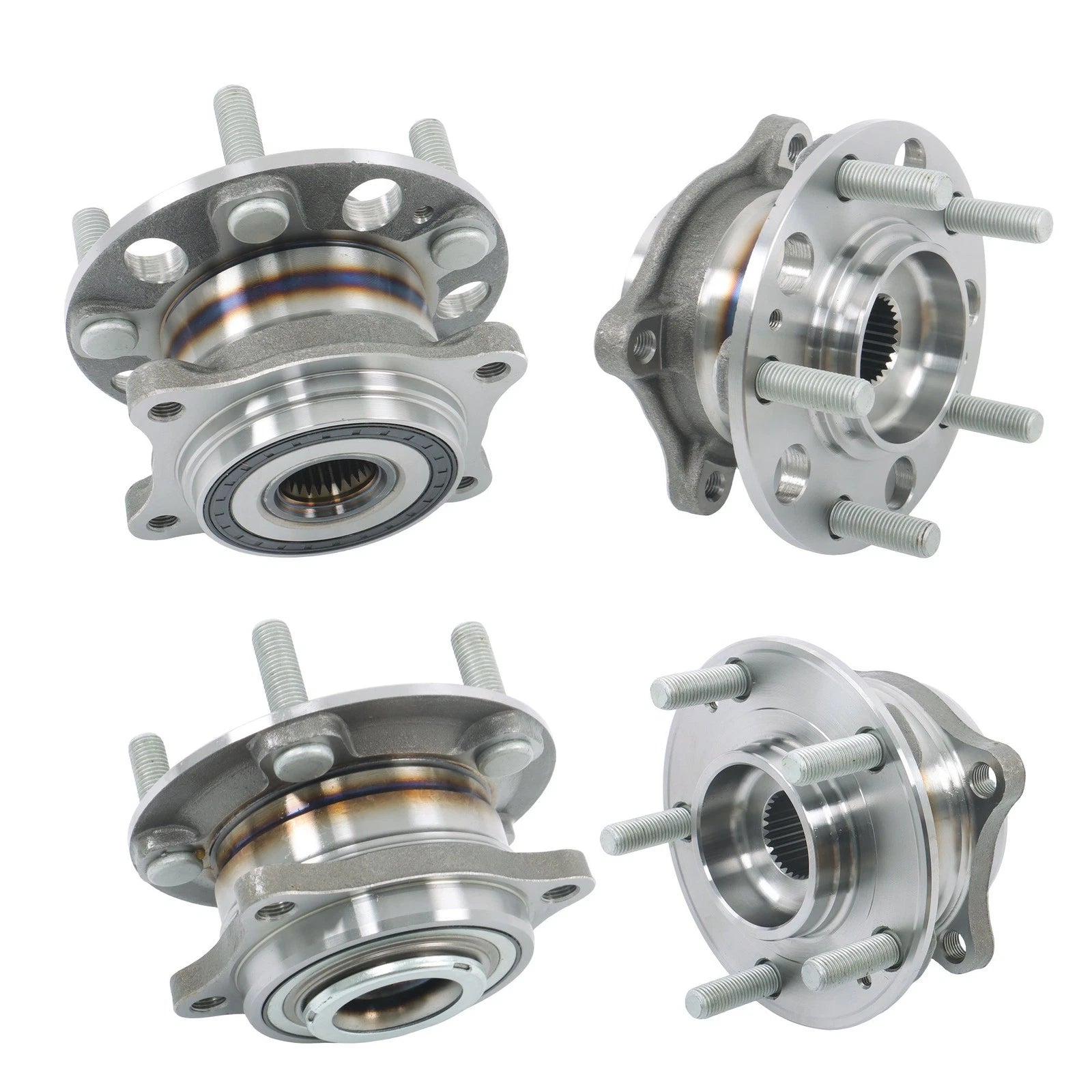 Set of 4 Wheel Bearing Hubs for Hyundai Tucson Kia Sportage (2017–2020)