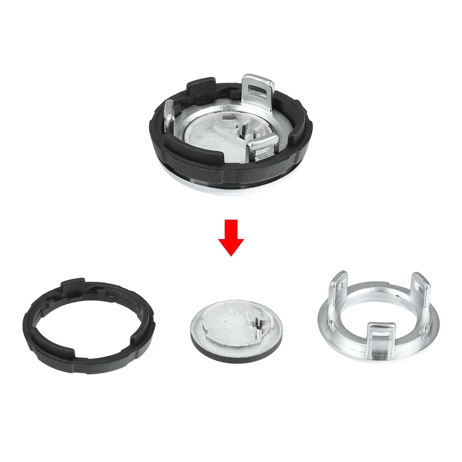 HVAC Air Conditioner Control Switch Knob 61319393931 for BMW 5 6 7 Series X5 (2000–2010)