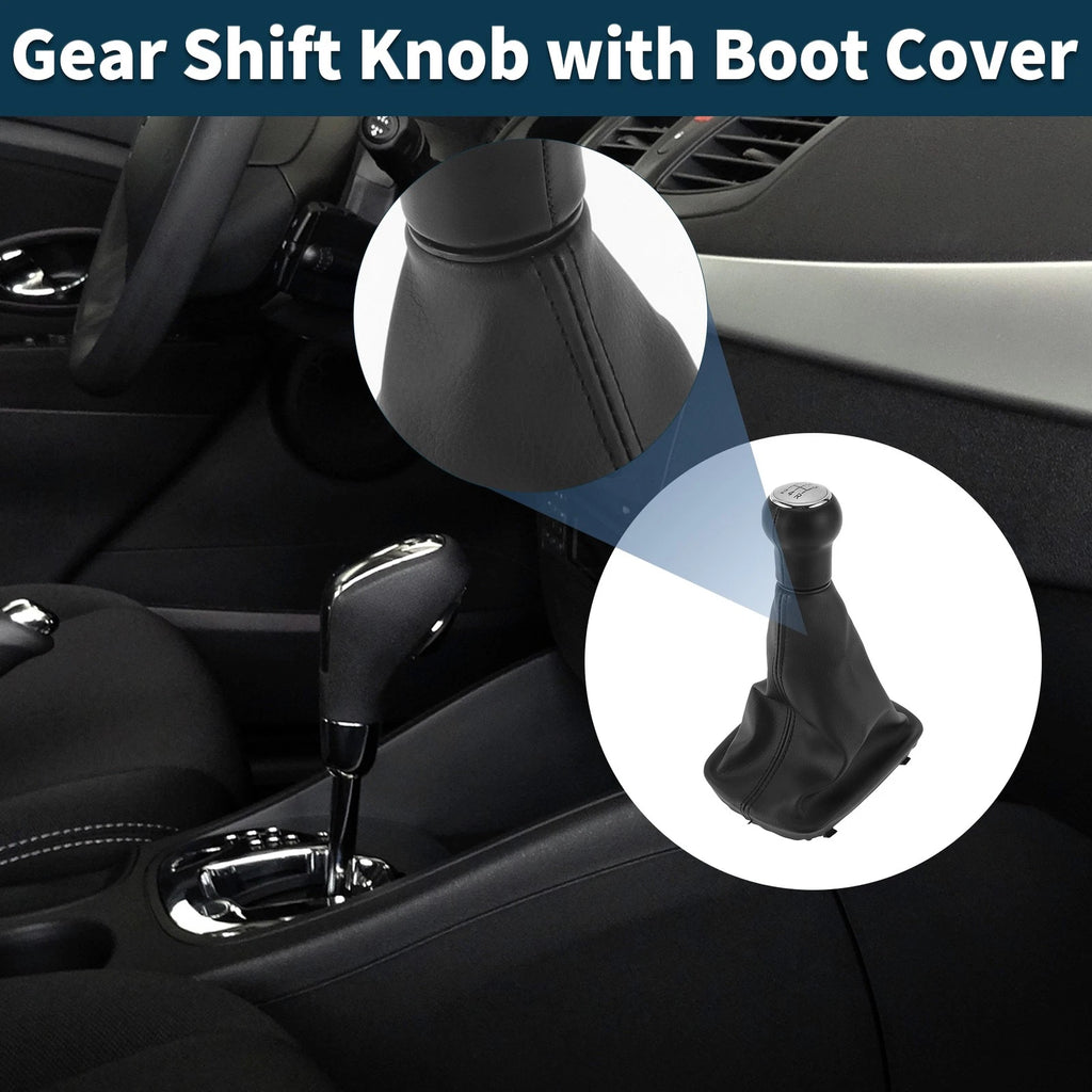 5 Speed Gear Shifter Knob with Cover No. 4B0863279A for Audi A6 (1997–2004)