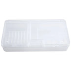 1X Small Plastic Clear Storage Box Organizer Case with Lid