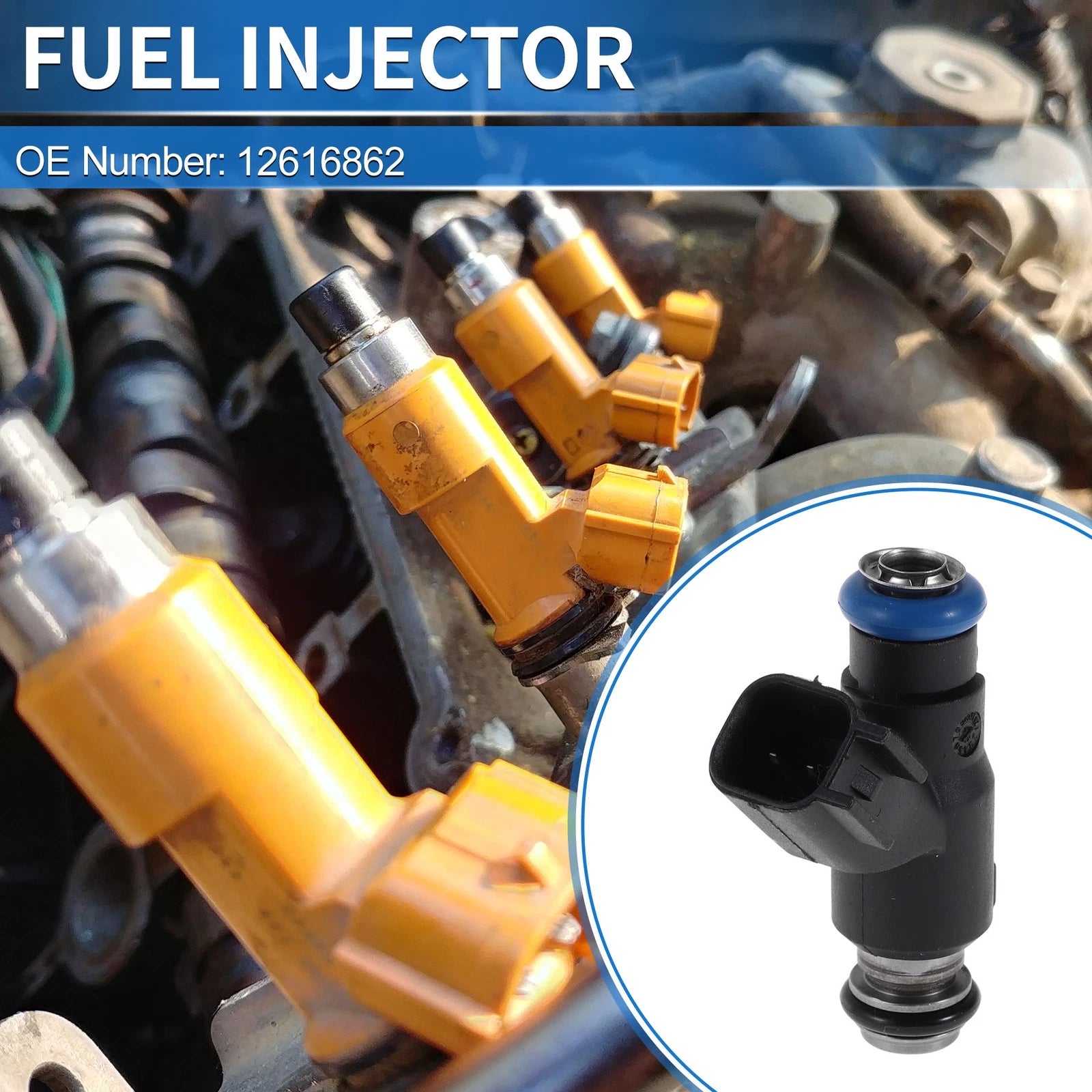 Fuel Injector No.12616862 for Chevrolet Impala 3.5L 3.9L (2006–2011)