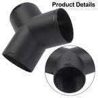 60mm / Vent Duct Y Branch Pipe Outlet Exhaust Connector for Air-Diesel Heater