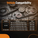 Auto Tensioner Assembly for Hyundai Accent/Rio 1.6L (2006–2011) 252812B000 VKM64056