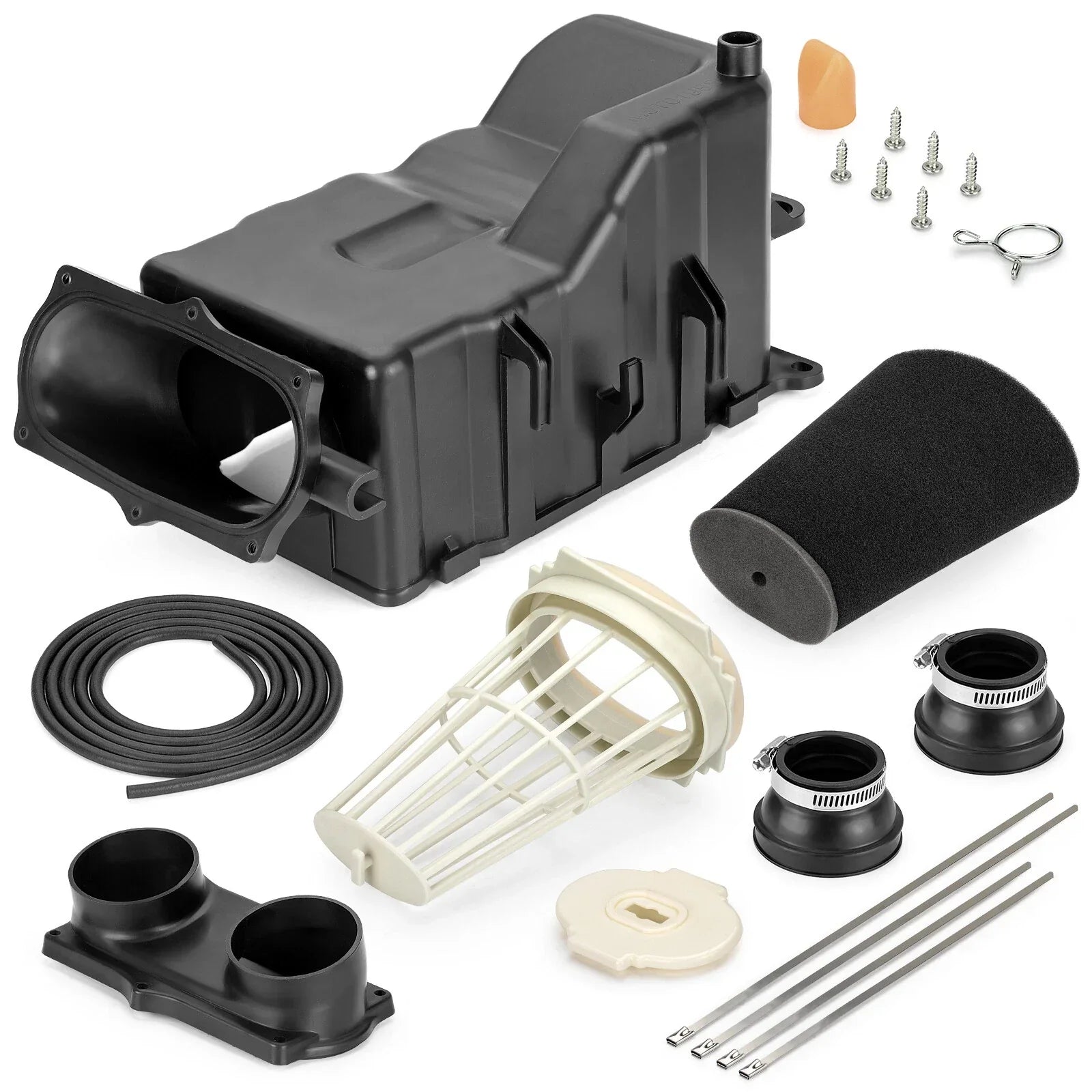 Air Filter Box Cleaner Joint Guide Kit for Yamaha Banshee YFZ350 (1987–2006)