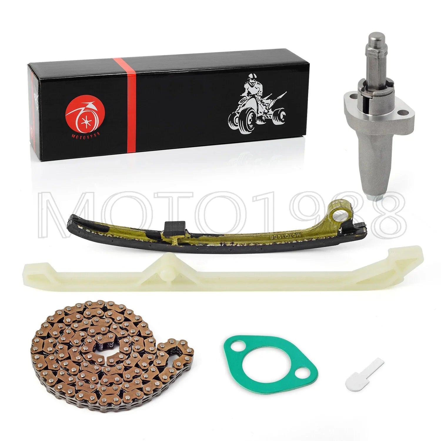 Tensioner Lift & Cam Timing Chain + Guide for HONDA Big Red MUV700 (2009–2013)