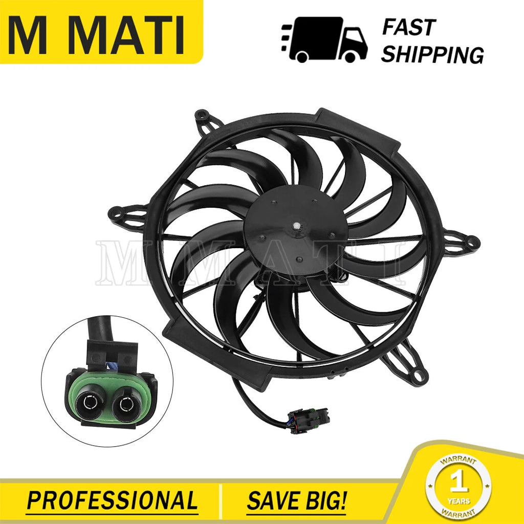 Radiator Cooling Fan Motor for Polaris Sportsman 450 ATP 500 (2005–2007)