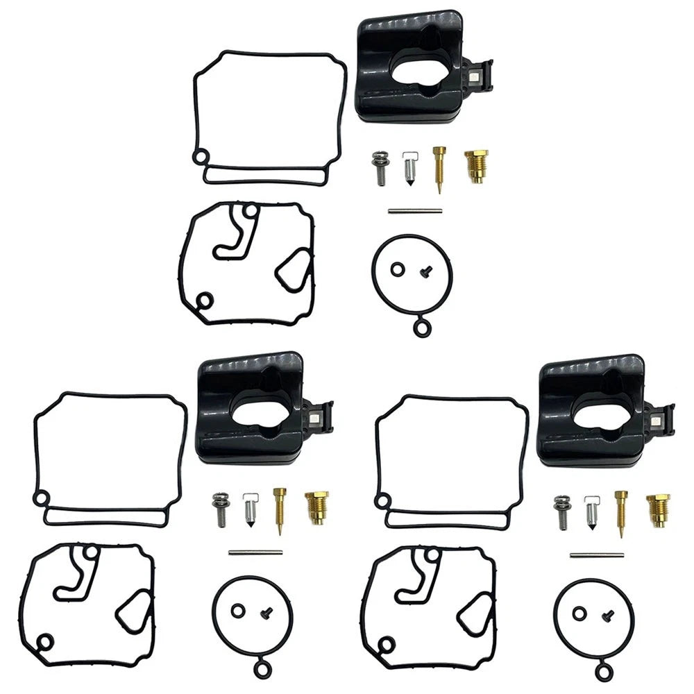 3X Carburetor Repair Kit for Yamaha 2 Stroke 40-50HP Outboards (1990–2000) 6H4-W0093-03-00