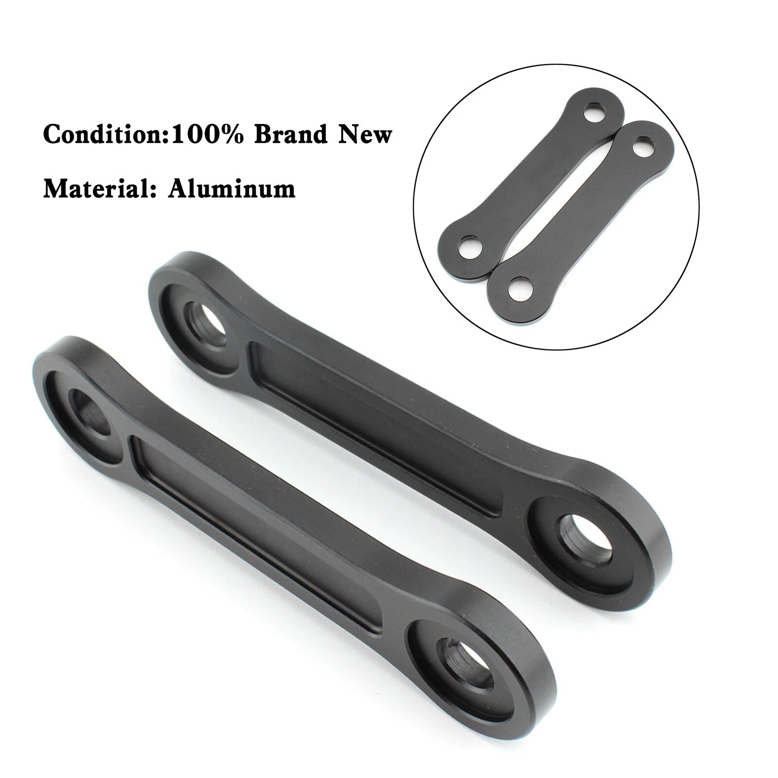 CNC Aluminum Lowering Link Kit 20mm for Tiger 1200 Explorer (All Years)