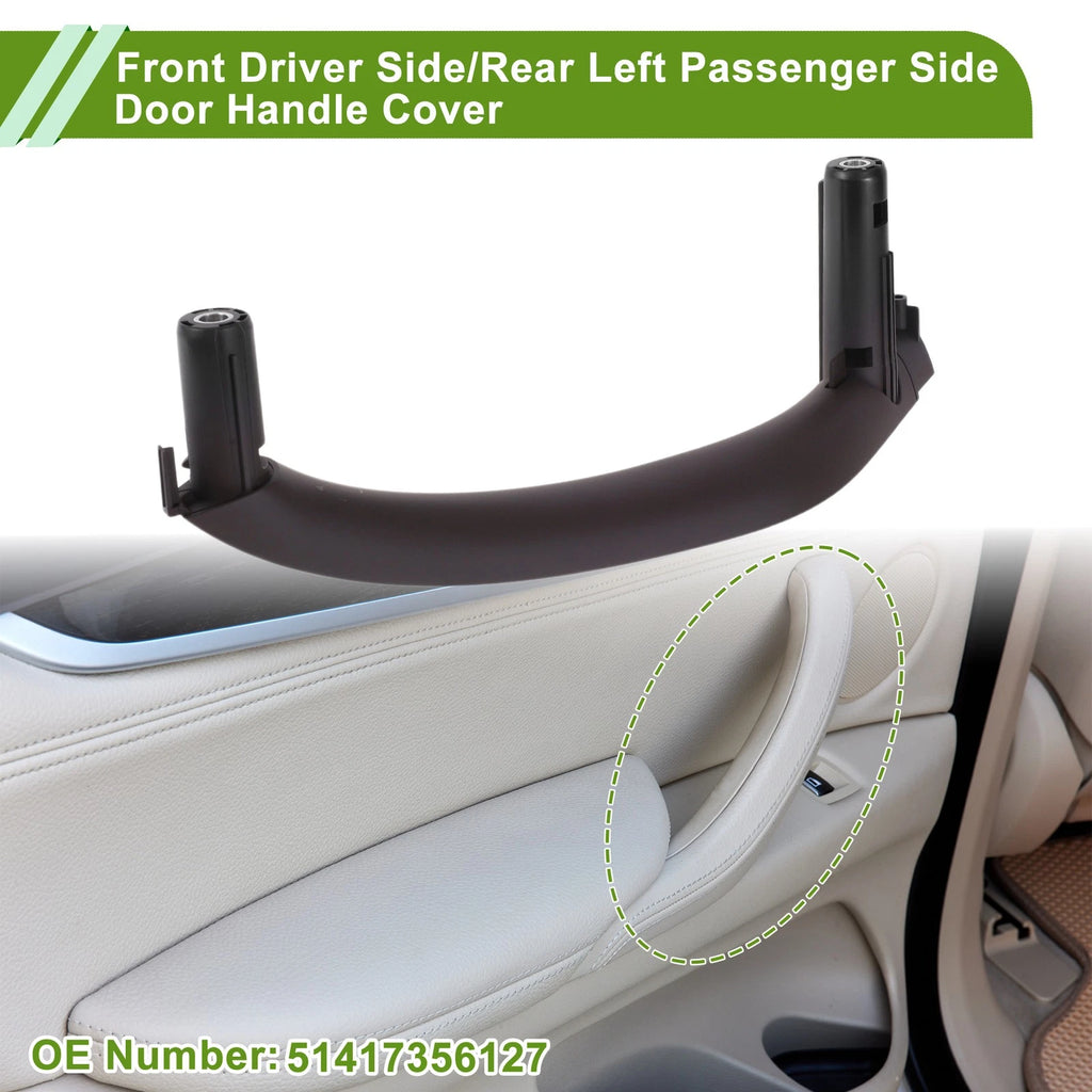 Door Panel Handle Pull Trim Cover for BMW X5 F15 F85 (2014–2018) No.51417356127