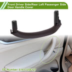 Door Panel Handle Pull Trim Cover for BMW X5 F15 F85 (2014–2018) No.51417356127