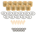 Set of 11 Engine Oil Filters and Gaskets for Toyota Scion Lexus