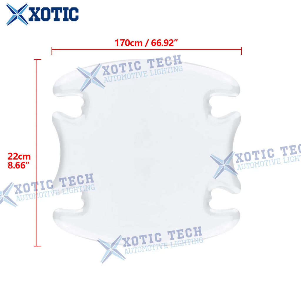 4PCS Clear Adhesive Car Door Handle Paint Protector Guard (2010-2024)