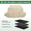 Cargo Liner Rear Trunk Mat for Honda CR-V 2002-2006 3D Circular Pattern Beige