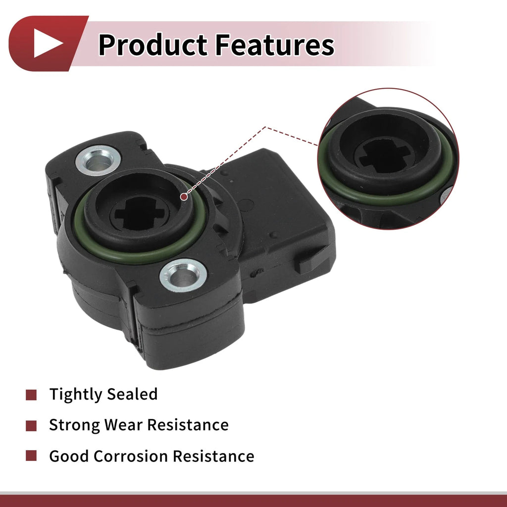 Throttle Position Sensor for Volkswagen Cabriolet (1991–1993) No.044907385A