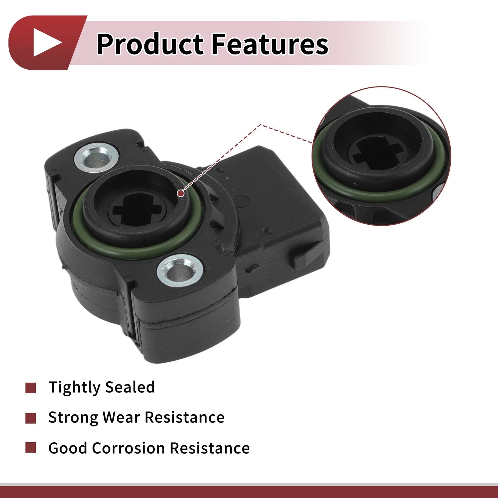 Throttle Position Sensor for Volkswagen Cabriolet (1991–1993) No.044907385A