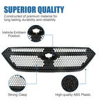 Honeycomb Front Bumper Upper Grille for Subaru WRX (2022–2025) Gloss Black